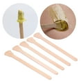 thumbnail image 4 of 100 palitos de cera de madera para depilar el cabello y las cejas, pequeños aplicadores de cera, perfectos para la depilación de la nariz, 4 of 8