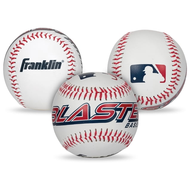 Set de 3 Pelotas de Béisbol Franklin Sports Blaster con Núcleo de Espuma Ligera