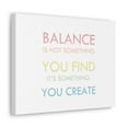 thumbnail image 6 of Inspirational Wall Art Create Balance Motivation Wall Decor for Home Office Gym Inspiring Success Quote Print Ready to Hang Unframed, 6 of 17