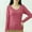Red, variant on Tshirt with Built in Bra for Women Modal Long Sleeve Underwear Lounge Solid Tops with Bra Pad Plus Size Tops