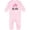 AD-Pink, variant on Little Sister Girls Lil Sis Flamingo Baby Romper Coveralls