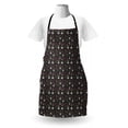 thumbnail image 3 of Cactus Apron, Geometrical Design with Flowering Succulent Exotic Plants in Flower Pots and Hearts, Unisex Kitchen Bib with Adjustable Neck for Cooking Gardening, Adult Size, Multicolor, by Ambesonne, 3 of 4