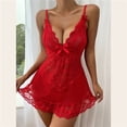 thumbnail image 1 of Lencería sexy estilo europeo y americano sexy de talla grande con tirantes de encaje de malla bordada falda ropa interior traje, 1 of 6