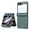 Darkgreen, variant on Phone case the for Samsung Z Flip 6 (includes screen protector), with hinge protection; shock-resistant, dust-proof, ultra-slim, full-coverage case