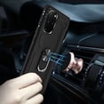 thumbnail image 3 of GSA Slim Shockproof Case Ring Stand for Samsung Galaxy S20 Plus - Black, 3 of 4