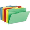 Smead Pocket Folders, 1/3 Cut, Top Tab, Letter, Assorted, 25/Box