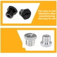thumbnail image 2 of Aluminum Alloy 1/4 Female to 5/8 Male Threaded Screw Hex Adapter Screw for Photography Equipment, 2 of 6