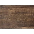 thumbnail image 2 of Contemporary Barn Style Accent Table with Storage - Brown Laminate, Black Metal, 2 of 5