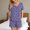Black, variant on Goodtrade8 Pocket Lounge Sets Petite Casual Short Sleeve Sleepwear V-Neck Printed Woman Pijamas