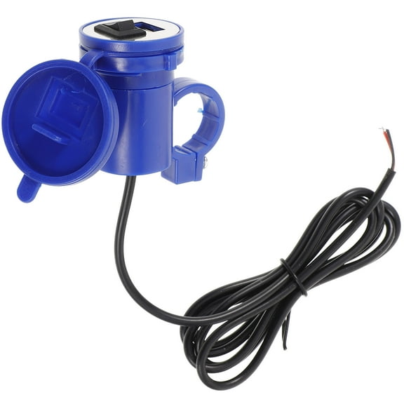 Hytrove Motorcycle Accessories And Gadgets Motorcycle Usb Charger Rubber Sleek Design 1Pack