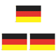 thumbnail image 1 of Nacional Alemania Poliéster Deutschland (60X90cm), 1 of 4