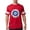 Red, variant on - Greek Mati Evil Eye 4 Men's Football T Shirt - Mens Football Shirt