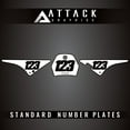 thumbnail image 2 of Attack Graphics Number Plate Backgrounds for Yamaha PW80 YZinger 2000, 2 of 2