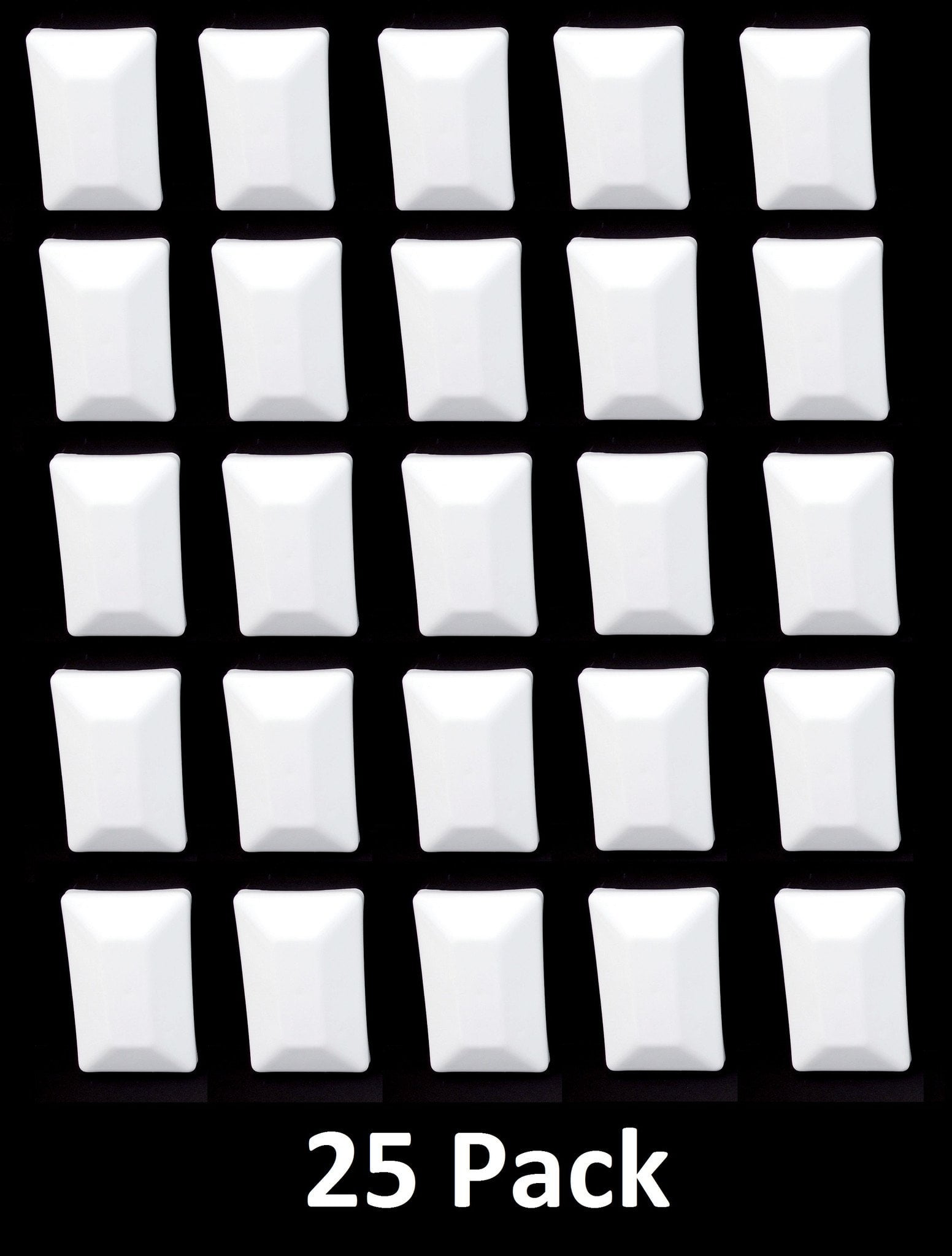 JSP Manufacturing WHITE 4x6 Fence Post Caps(35/8"x 55/8") Multipack