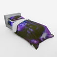 thumbnail image 2 of Ambesonne Fantasy Bedding Set 3 Pcs, Thunder Storm Vikings, Twin XL, Grey Orange, 2 of 2
