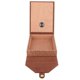 thumbnail image 3 of Mini Portable Leather Humidor Cigar Box Cedar Wood Cigarette Container Storage Case (Yellow), 3 of 5