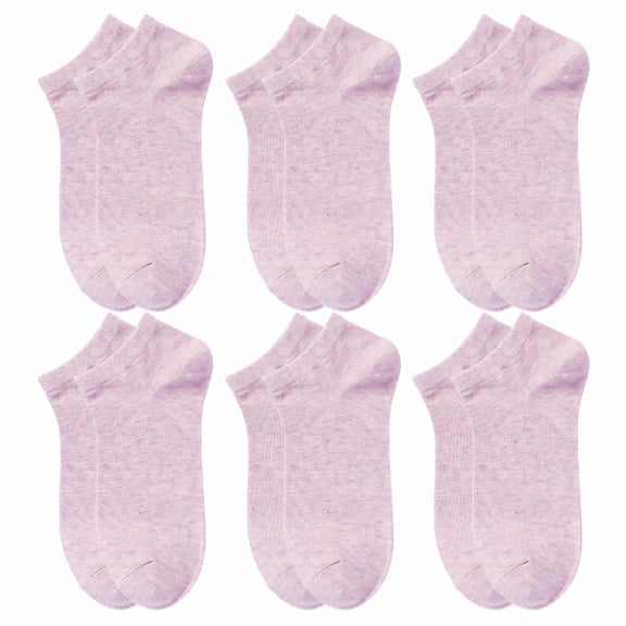 TELOLY 8Pairs Ankle Socks for Women,100%Cotton Womens Ankle Socks Size 9-11,Low Cut Socks