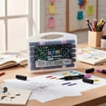 thumbnail image 1 of Marcadores Glitter Dual Tip 12 Pz Doble Punta Para Escritura, 1 of 1