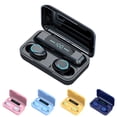 thumbnail image 1 of Gwong Electrónica TWS F9-9 Bluetooth inalámbrico, compatible con Bluetooth 5.0 auriculares en audífono táctiles de control táctil auriculares binaurales, 1 of 7
