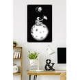 thumbnail image 2 of Lonely Spaceman Looks To Earth Wall Poster with Pushpins, 22.375" x 34", 2 of 4