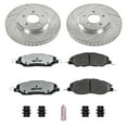 thumbnail image 3 of PowerStop Front Z26 Street Warrior Carbon-Fiber Ceramic Brake Pad and Drilled and Slotted Rotor Kit Fits: FORD Select Models K5407-26, 3 of 9
