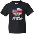 thumbnail image 3 of Inktastic I Love My Daddy Military Son Daughter Youth T-Shirt, 3 of 5