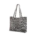 thumbnail image 3 of Colisha Women Large Tote Leather Bag with Tassel PU Leather Shoulder Handbags Big Capacity Fashion Ladies Purses Satchel Messenger Bags - Zebra Pattern, 3 of 4