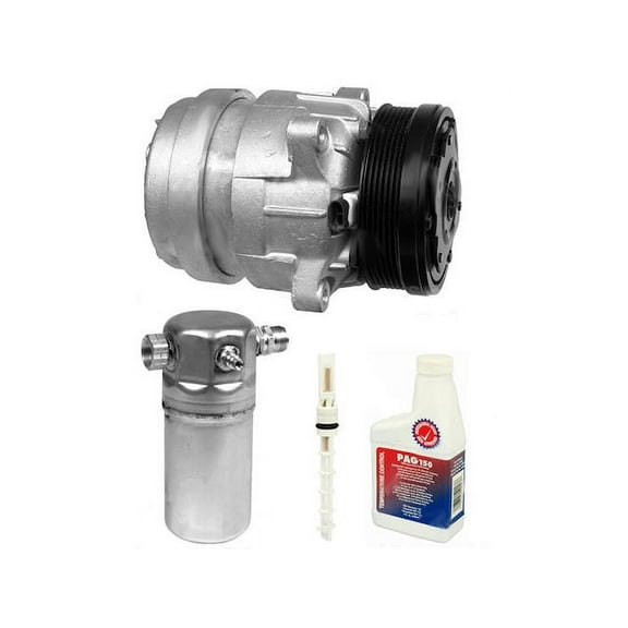 A/C Compressor Kit - Compatible with 1998 - 2003 Chevy S10 2.2L 4-Cylinder 1999 2000 2001 2002