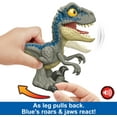 thumbnail image 4 of Jurassic World Mega Roar Blue Velociraptor Dinosaur Toy with Sound & Stretchable Jaw, 4 of 7