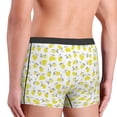 thumbnail image 5 of Daiia Yellow Lemon Leaves Men's Underwear Boxer Briefs, Cotton Stretch Moisture-Wicking Underwear-XX-Large, 5 of 9