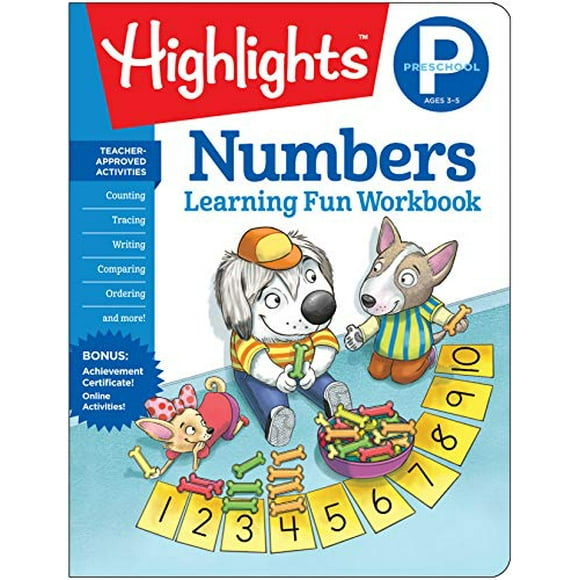 Numbers Learning Fun Workbooks: Preschool (Highlights)