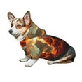 thumbnail image 7 of Haiem Maple Leaf Meditating Fox for Winter Dog Hoodie Sweatshirts with Pockets Warm Dog Clothes for Small Dogs Chihuahua-Medium, 7 of 7
