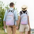 thumbnail image 5 of Yiaed Rainbow Print Backpack, Premium Laptop Backpack, Travel Backpack for Women, Lightweight Backpacks, Comfortable Back Pack-Small, 5 of 7