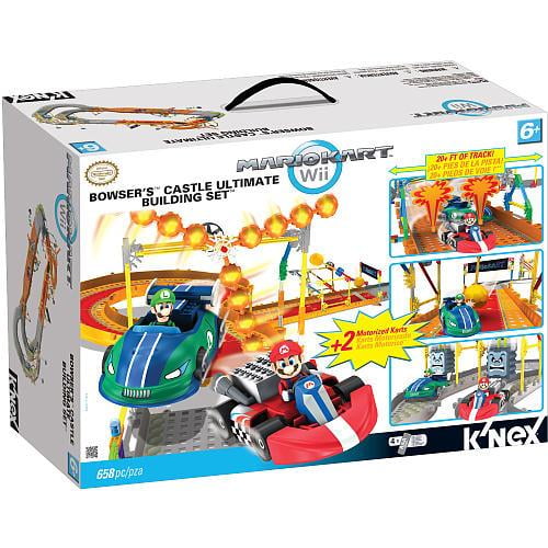 Super Mario Mario Kart Wii Bowser's Castle Ultimate Building Set Set