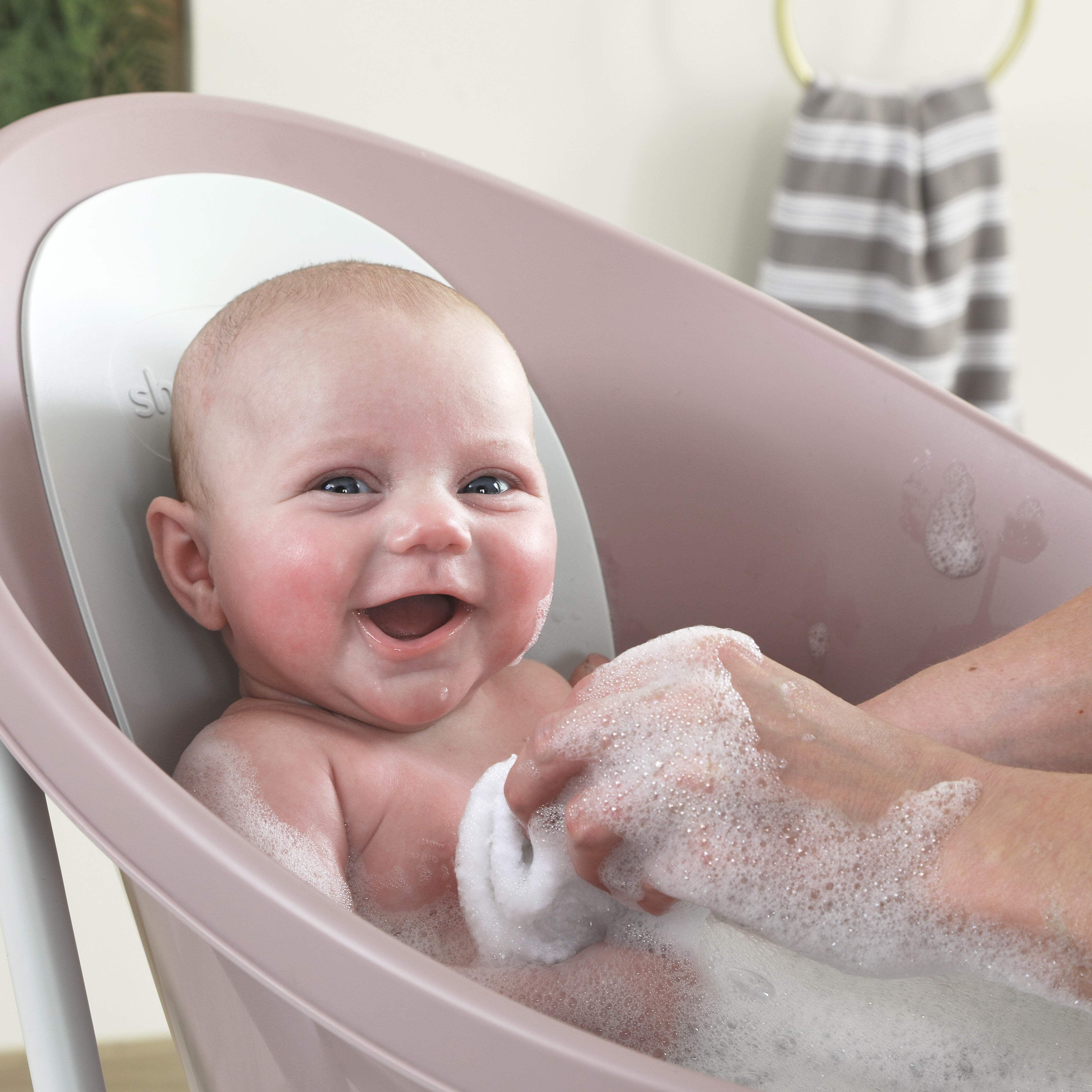 Shnuggle Bath  Change Bundle: Baby Bath  Changing Bundle + Accessories - 6-Piece Set for Cozy Bath  Diaper Time