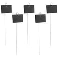 thumbnail image 1 of Shisuyan 5Pcs Horticultural Tags Slate Plant Tags Landscape Signs Garden Potted Plant Tags, 1 of 8