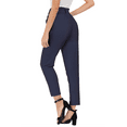 thumbnail image 4 of GRACE KARIN Women's Cropped Paper Bag Waist Pants with Pockets, 4 of 6