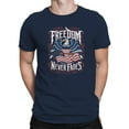 thumbnail image 2 of Freedom Eagle design Men's T-shirt, 2 of 3