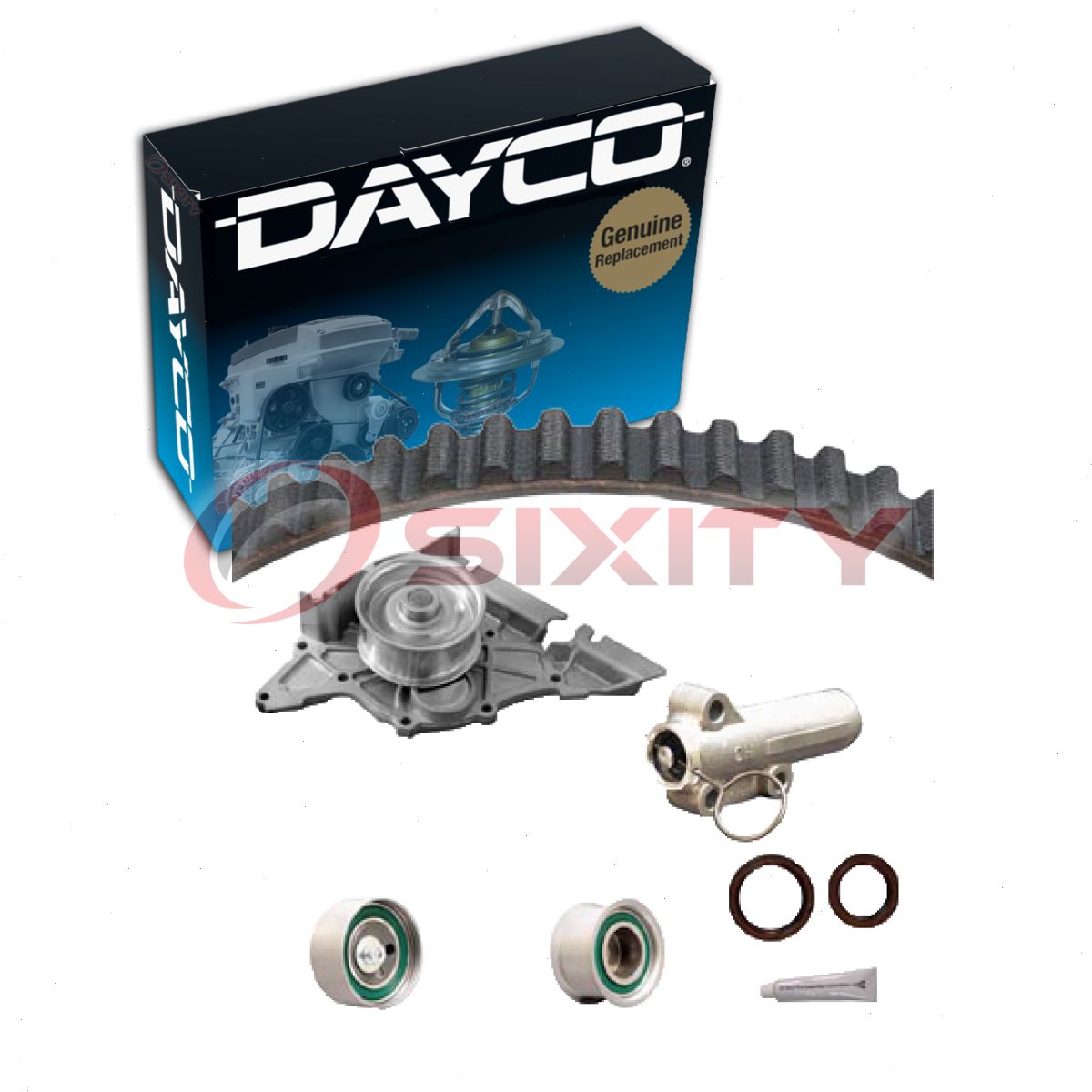 Dayco WP297K1AS Water Pump Kit Fits select: 1998-2005 VOLKSWAGEN PASSAT, 1998-2001 AUDI A6