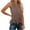 Brown, variant on Sleeveless Tank Tops For Women Sevevn Womens Tops Spring Fashion Tank Top 2025 Summer Shirts Beach Vacation Clothes Business Casual Womens Basic Tops