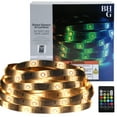 thumbnail image 3 of Better Homes & Gardens 50ft Color-Changing LED Tape Light, Remote, Indoor/Outdoor, 1 Count, 3 of 26