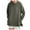 A-Army Green244, variant on Womens Side-Zip Sweatshirt Oversized Raglan-Sleeve Pullover Top Soft Comfort Casual Sweatshirts