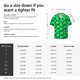 thumbnail image 5 of Balery Green Broccoli Camisa Casual de Manga Corta con Botones para Hombre, Texturizada, Estilo Cubano, para Playa, Verano-XX-Large, 5 of 5