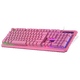 thumbnail image 3 of Kit 2 en 1 Teclado y Mouse Gamer XTREME PC By BALAM RUSH USB Iluminacion LED 3600dpi Rosa, 3 of 6