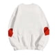 thumbnail image 5 of RKSTN Valentine Gifts Sweatshirts for Women Oversized Crewneck Valentine's Day Heart Graphic Print Hoodless Sweatshirt Womens Casual Plus Size Round Neck Loose Comfy Sweatshirt Fall Spring Clothes, 5 of 6