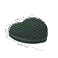 thumbnail image 2 of WEUVEB heart shaped foam Heart Floral Foam Green 1Pack, 2 of 8