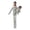 M, variant on Michae Bendable Pop Star Plush Doll with Internal Wire Armature, Posable Stuffed Puppet for Desk Display, Collectible Music Gift for M-J Fans, 2 Pack