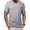 Light Gray, variant on LTTVQM Men's T-Shirts 2026 Summer Spring V-Neck Short Sleeve Basic Tees Shirts Solid Color Casual Clothes with Pocket Light Gray 2XL