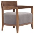 thumbnail image 1 of Moe's Fauteuil Volta en Gris, 1 of 4