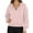 Pink, variant on Arlun Womens Zip up Cropped Hoodies Long Sleeve Drop Shoulder Drawstring Hooded Sweatshirts Casual Comfy Cute Puff Sleeve Full Zipper Crop Jackets Fashion Fall Outfits 2025 Pink XL